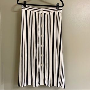 Loft Striped Skirt